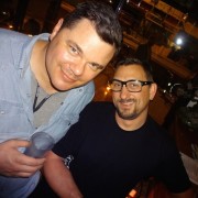 Feast Co-Founder Mike Thelin and Top Chef Winner Chris Cosentino at Whiskey Soda Lounge