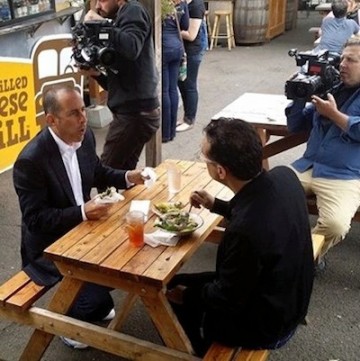 Jerry Seinfeld and Fred Armisen